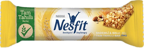 Nesfit Ballı Bademli 23,5 gr Tam Tahıllı Bar