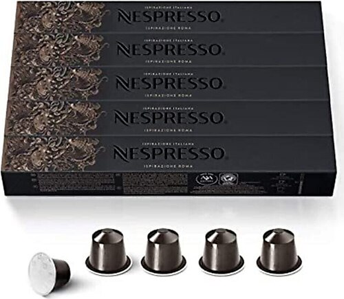 Nespresso Ispirazione Roma Kapsül Kahve 10'lu 5 Adet
