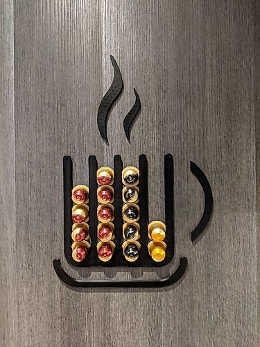 Nespresso Starbucks Uyumlu Kapsül Kahve Tutucu Düzenleyici Organizer Kahve Bardağı Model