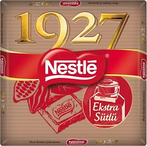 Nestle 1927 Ekstra Sütlü Kare Çikolata 60 gr 6'lı