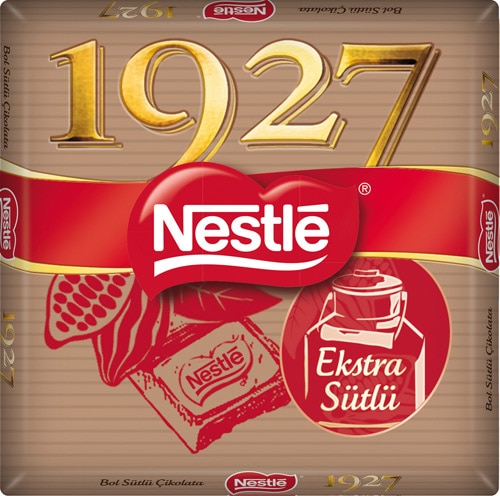 Nestle 1927 Ekstra Sütlü Kare Çikolata 60 gr