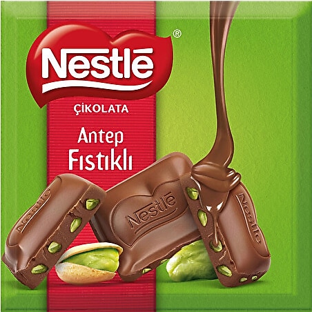 Nestle 60 gr Antep Fıstıklı Kare Çikolata
