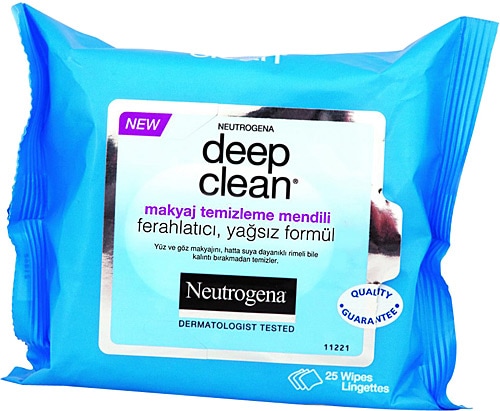 Neutrogena Deep Clean Makyaj Temizleme Mendili 25 Adet