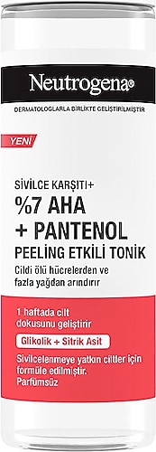 Neutrogena Sivilce Karşıtı+ Peeling Etkili Tonik 125 ml