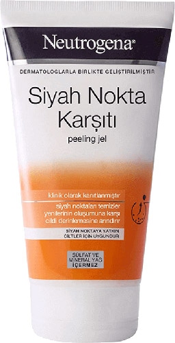 Neutrogena Visibly Clear Siyah Nokta Temizleyici Peeling Jel 150 ml