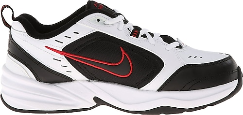 Nike Air Monarch IV 415445-101 Siyah-Beyaz Erkek Antrenman Ayakkabısı