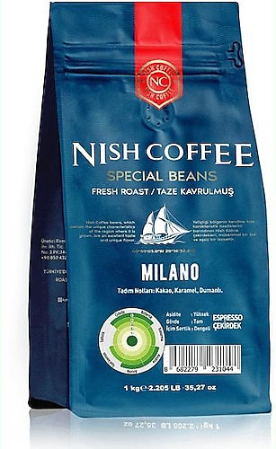 Nish Espresso Milano Kahve 1 kg
