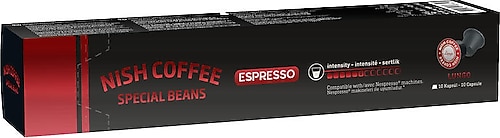Nish Special Beans Nespresso Uyumlu Lungo 6 Kapsül Kahve 10'lu