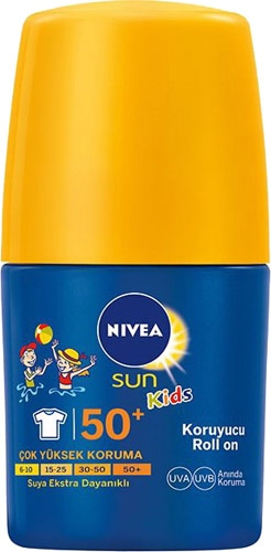 Nivea Çocuk 50 Faktör Roll-On Güneş Kremi 50 ml
