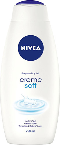 Nivea Creme Soft Shower Gel 750 ml Duş Jeli