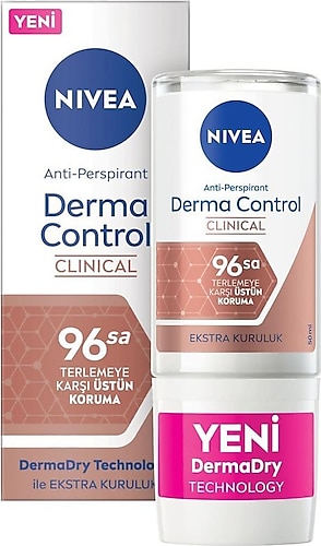 Nivea Derma Control Clinical Anti-Perspirant Kadın Roll-On 50 ml