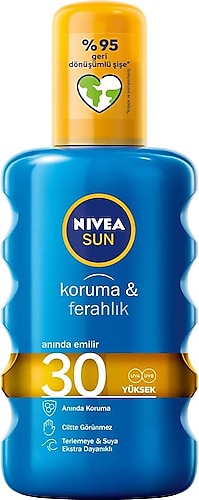 Nivea Koruma & Ferahlık 30 Faktör Güneş Spreyi 200 ml