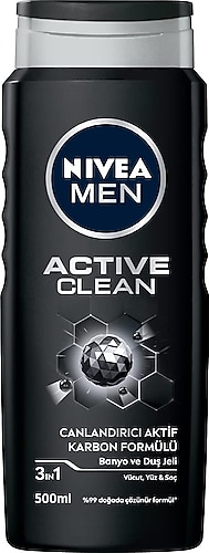 Nivea Men Active Clean 500 ml Duş Jeli