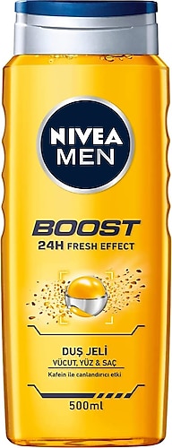 Nivea Men Boost 500 ml Duş Jeli