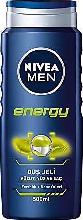 Nivea Men Energy Duş Jeli 500 ml