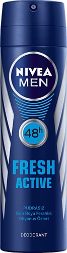 Nivea Men Fresh Active 48 Saat Koruma Erkek Deodorant 150 ml