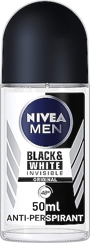 Nivea Men Invisible Black & White Original Erkek Roll-On 50 ml