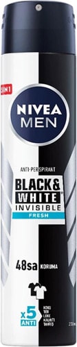 Nivea Men Invisible For Black & White Fresh 200 ml Deo Sprey