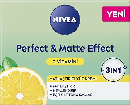 Nivea Perfect & Matte C Vitaminli Yüz Bakım Kremi 50 ml