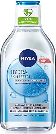 Nivea Saf Hyaluron Hydra Skin Effect Makyaj Temizleme Suyu 400 ml