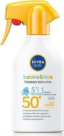 Nivea Sun 50 Faktör Bebek ve Çocuk Sprey Güneş Kremi 270 ml
