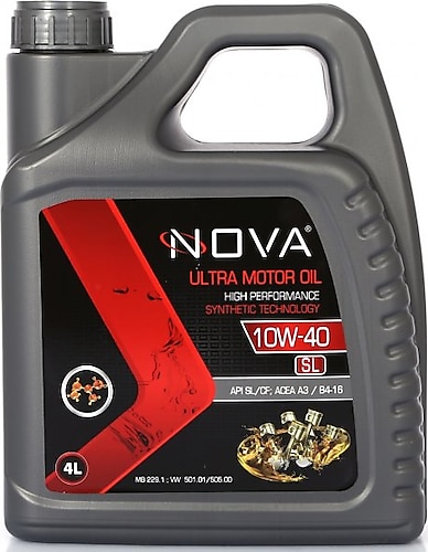 Nova 10W-40 4 Litre Motor Yağı Benzin, Lpg, Dizel