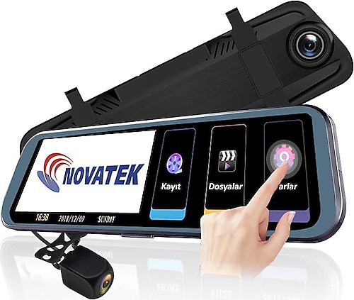 Novatek NT910 Dikiz Aynalı Araç İçi Kamera