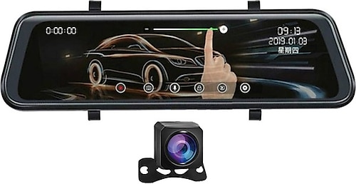 Novatek NT921GW+64GB 2K 1440P GPS+Wifi Dokunmatik Araç Kamerası
