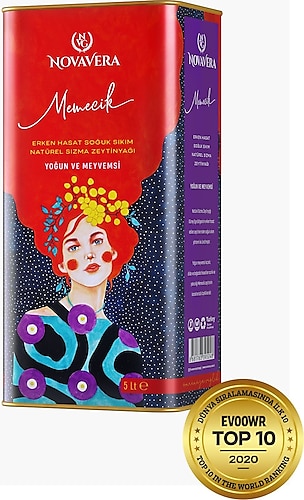 NovaVera Memecik Erken Hasat Natürel Sızma Zeytinyağı 5 lt