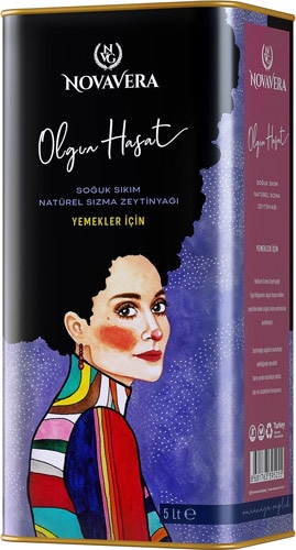 NovaVera Olgun Hasat Natürel Sızma Zeytinyağı 5 lt