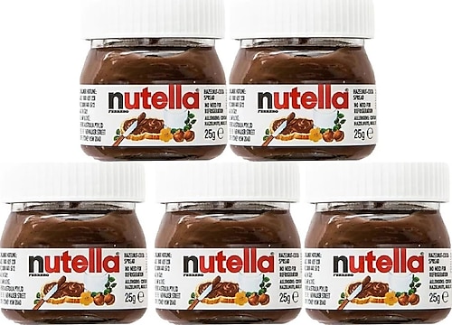 Nutella Kakaolu Fındık Kreması 25 gr 5'li