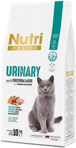 Nutri Feline Urinary Somon Etli 10 kg Yetişkin Kedi Maması