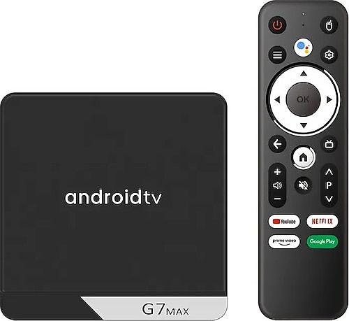 OEM G7 Max Android 11 Tv Box 4GB Ram/64GB Rom Amlogic S905x4 - FullHD Netflix