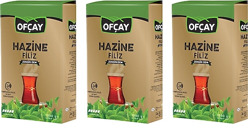 Ofçay Hazine Filiz 1 kg 3'lü Çay
