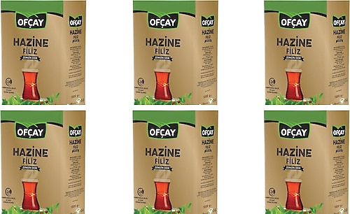 Ofçay Hazine Filiz 1 kg 6'lı Çay