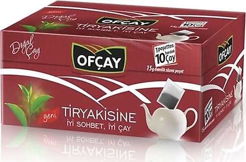 Ofçay Tiryakisine 15 gr 30'lu Demlik Poşet Çay