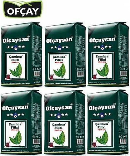 Ofçaysan Çamlıca Filizi 1 kg 6'lı Çay