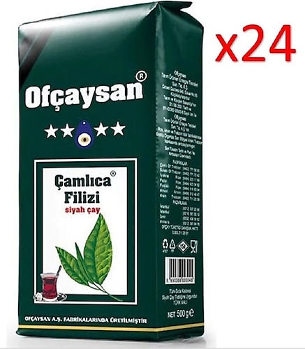 Ofçaysan Çamlıca Filizi 500 gr 24'lü Çay