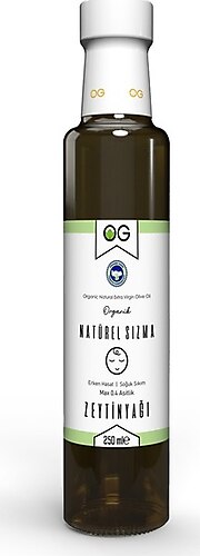 OG natural Organik Bebek Zeytinyağı 250 Ml +6 Ay