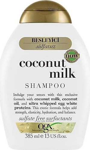 Ogx Coconut Milk Besleyici Sülfatsız Şampuan 385 ml