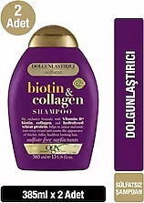 Ogx Dolgunlaştırıcı Biotin & Collagen Şampuan 385 ml 2 Adet