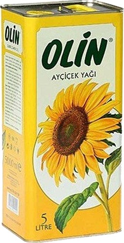 Olin Ayçiçek Yağı 5 lt Teneke