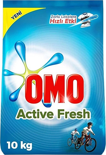 Omo Active Fresh Toz Deterjan 66 Yıkama 10 kg