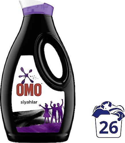 Omo Siyahlar için Sıvı Deterjan 26 Yıkama 1.69 lt