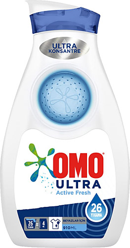 Omo Ultra Sıvı Deterjan 26 Yıkama 0.91 lt