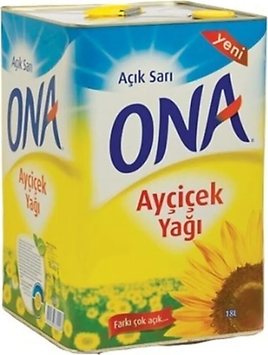 Ona 18 lt Ayçiçek Yağı
