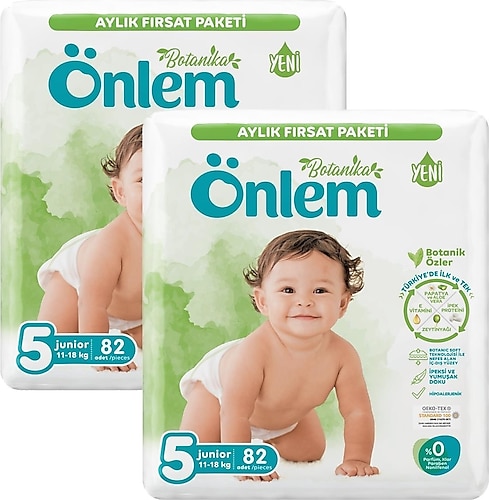 Önlem Botanika 5 Numara Junior 164'lü Bebek Bezi