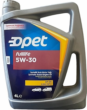 Opet Fulllife 5W-30 4 lt Motor Yağı