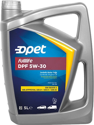 Opet Fulllife DPF 5W-30 5 lt Motor Yağı