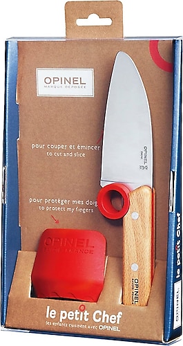 Opinel Le Petit Chef Parmak Koruyuculu Mutfak Bıçak Seti
